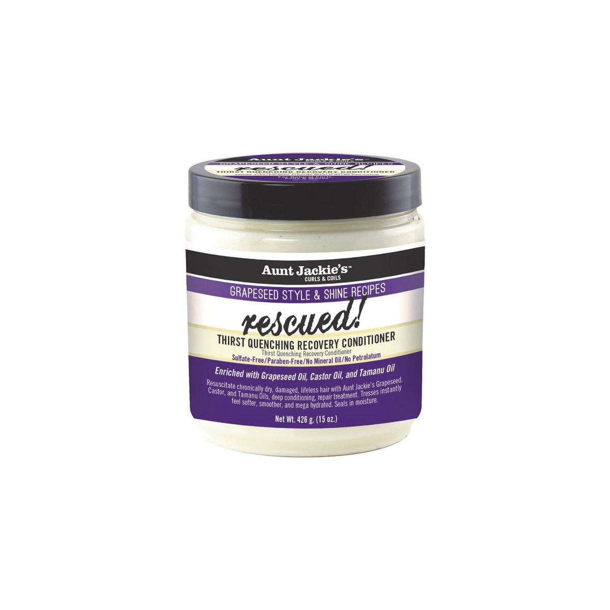 Aunt Jackie's Rescued Thirst Quenching Recovery Conditioner (426g). 