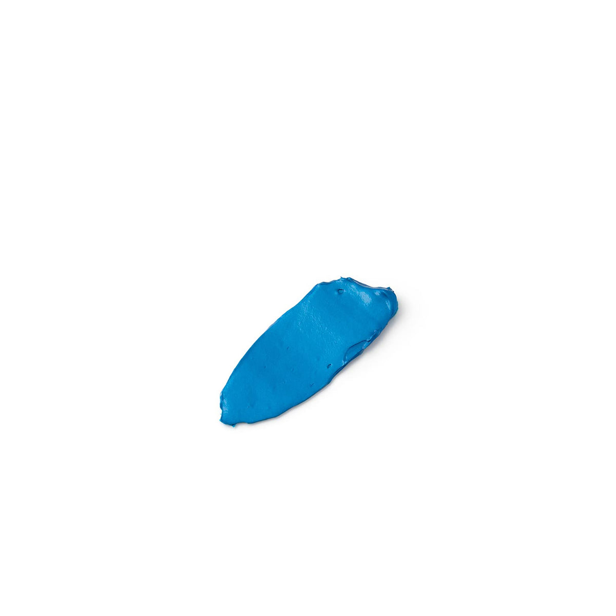 Close-up of a smeared blob of As I Am Curl Color Temporary Color Gel in Cool Blue showing the smooth texture.