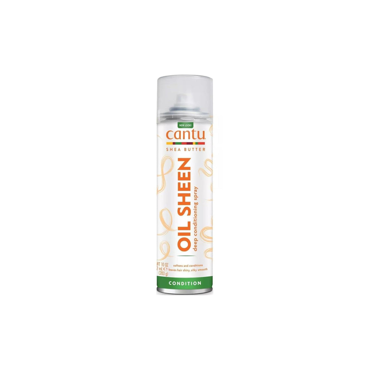 Cantu Shea Butter Oil Sheen Deep Conditioning Spray for deep care and shine.