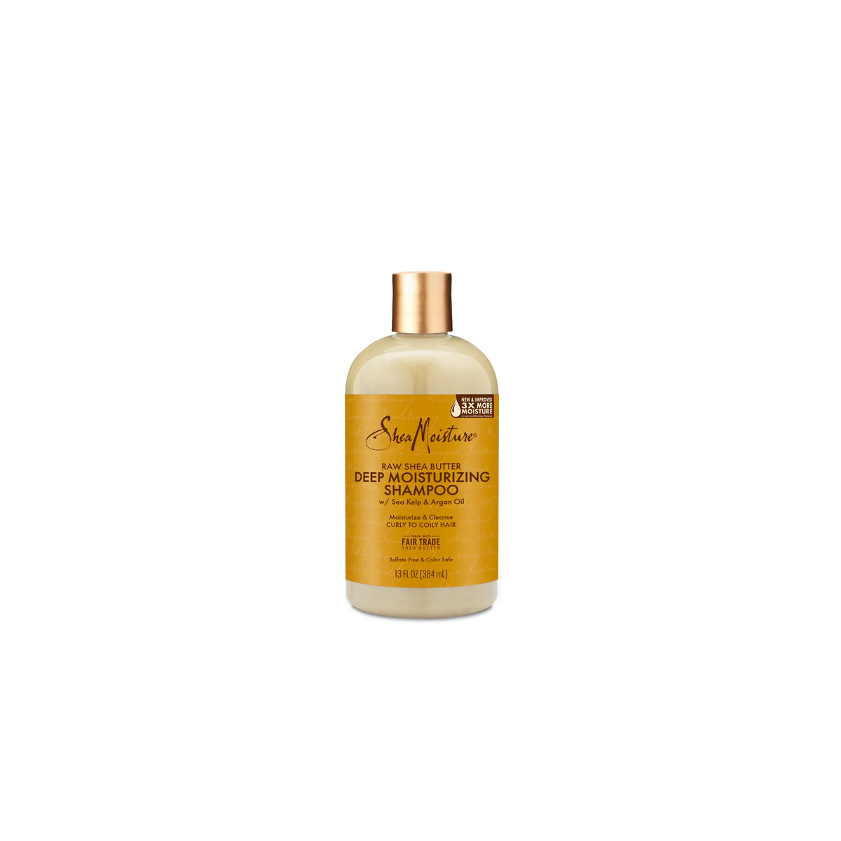 Shea Moisture Raw Shea Butter Deep Moisturizing Shampoo (384 ml). A deeply moisturizing shampoo with shea butter, seaweed and argan oil, intended for curly and frizzy hair.