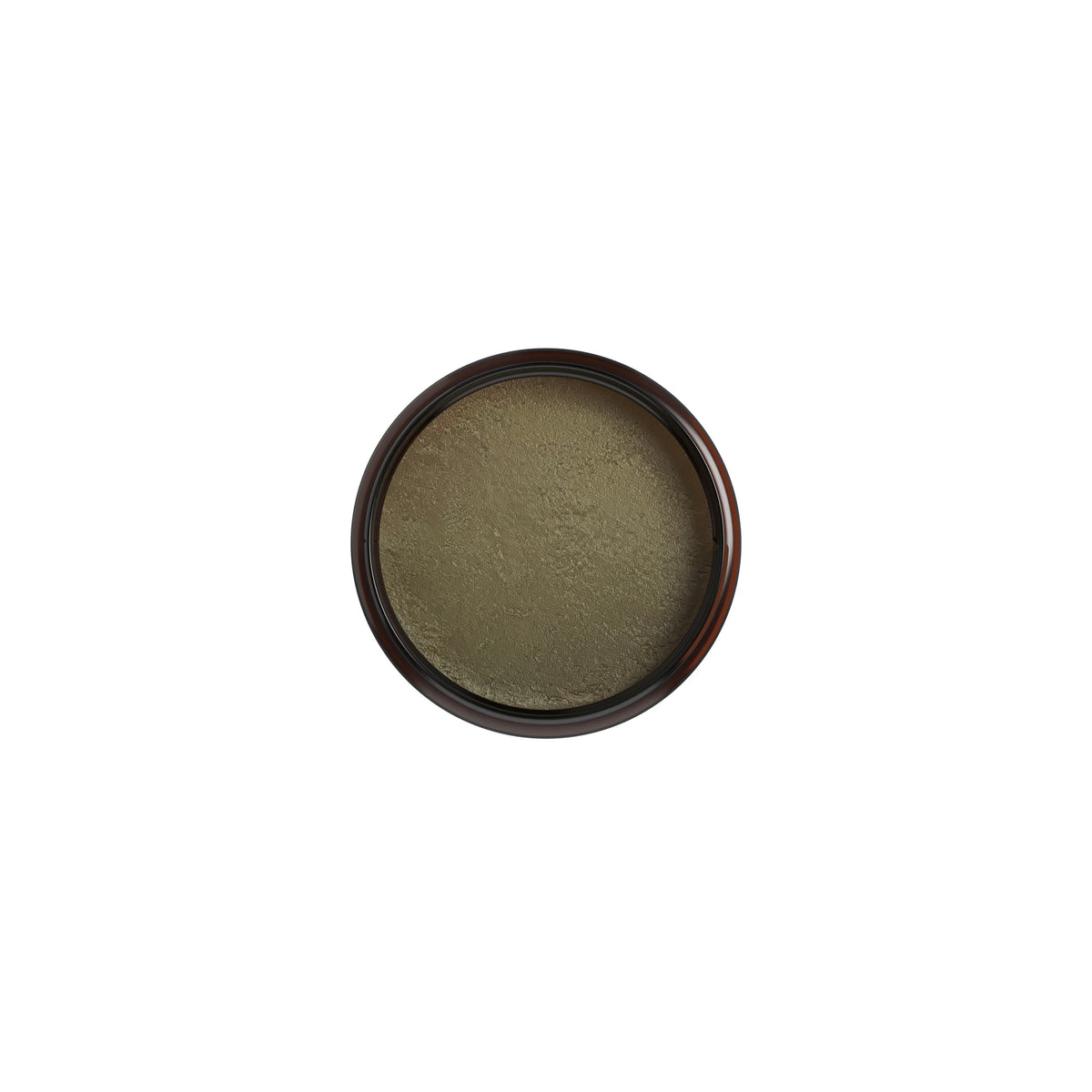 Sunny Isle Jamaican Black Castor Oil Pure Butter (118 ml). The picture shows the top of the plastic can, where you can clearly see the firm, butter-like texture of the product.