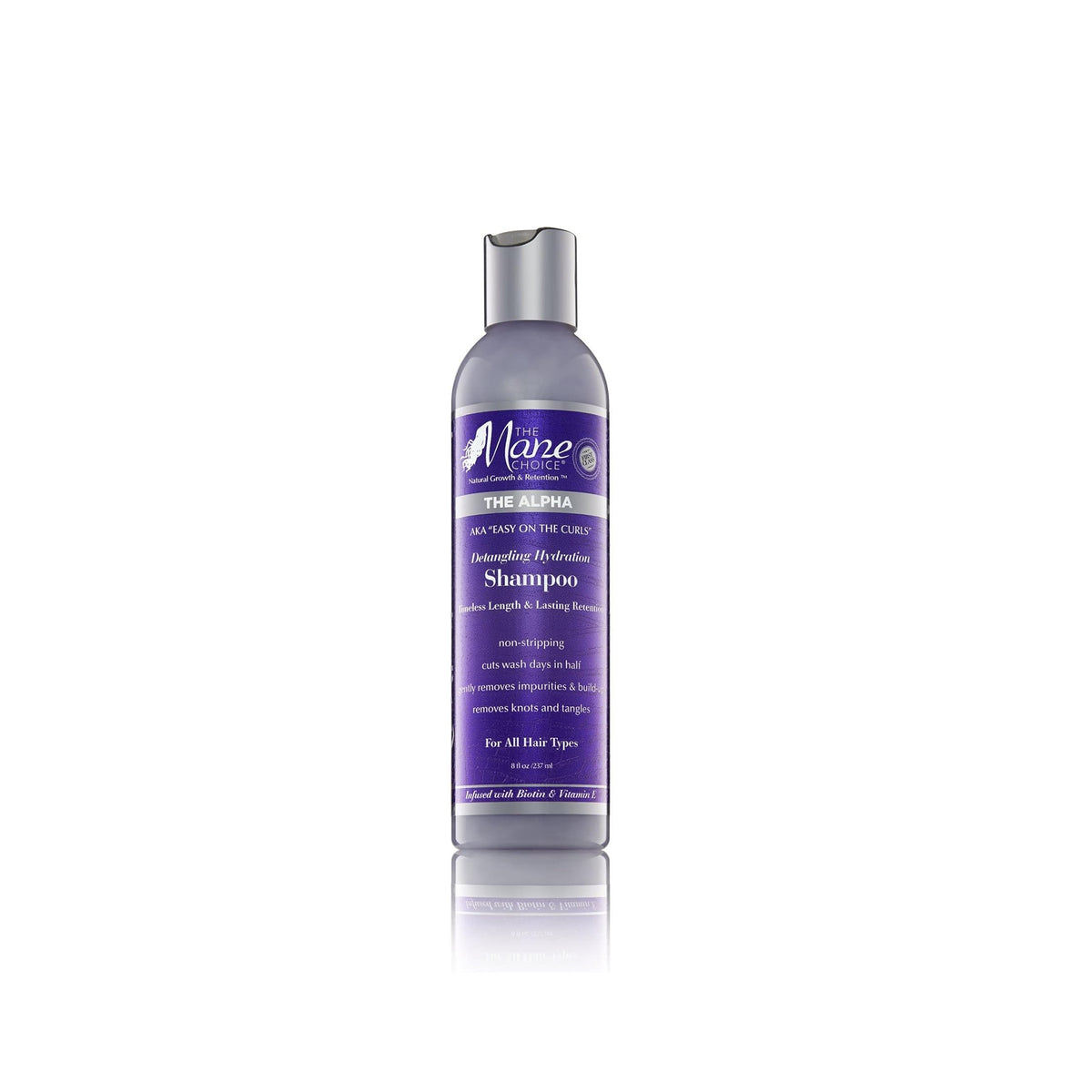 The Mane Choice The Alpha Easy On The Curls Shampoo (236 ml). Detangling and moisturizing shampoo.