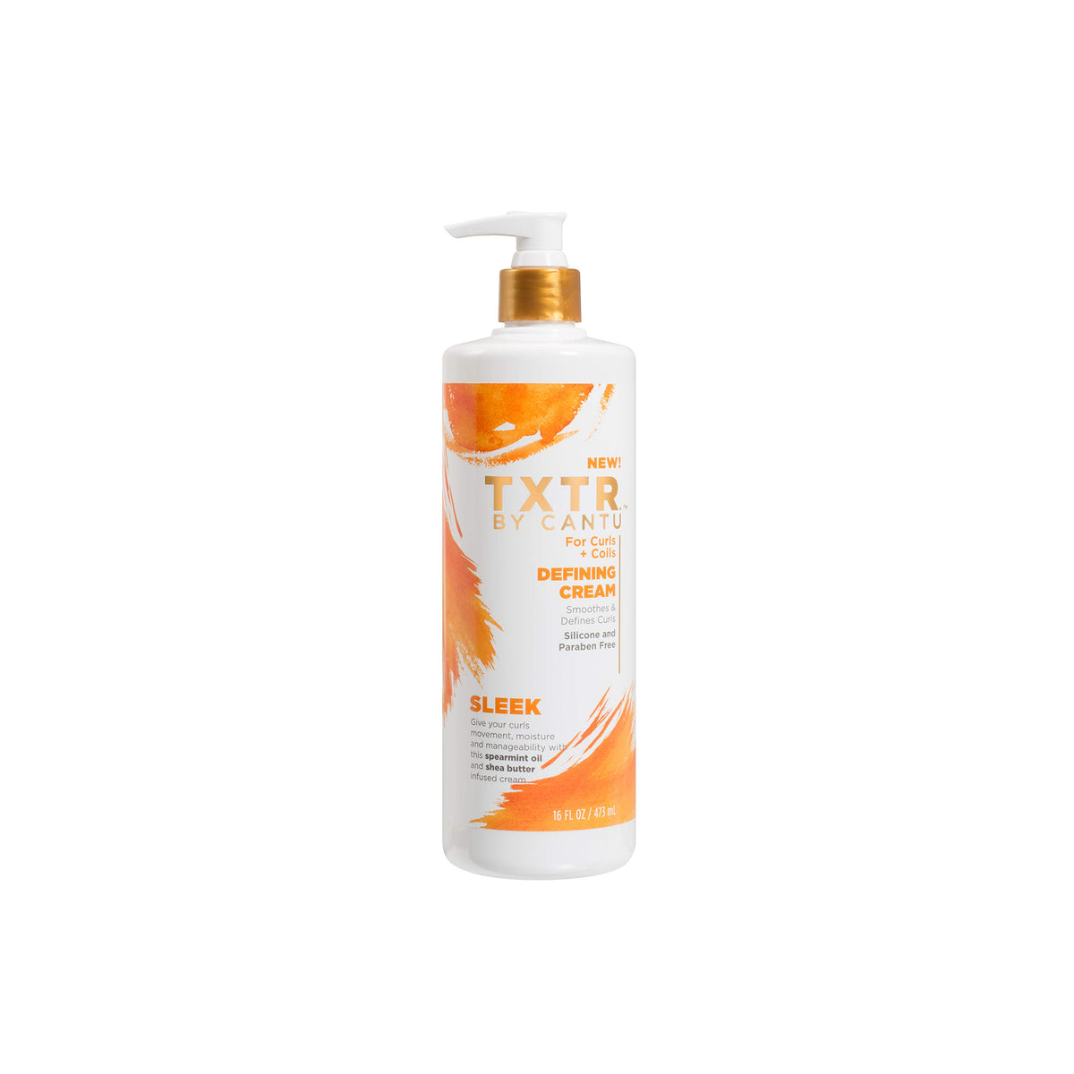 Cantu TXTR Defining Cream (473 ml) for curls and coils.