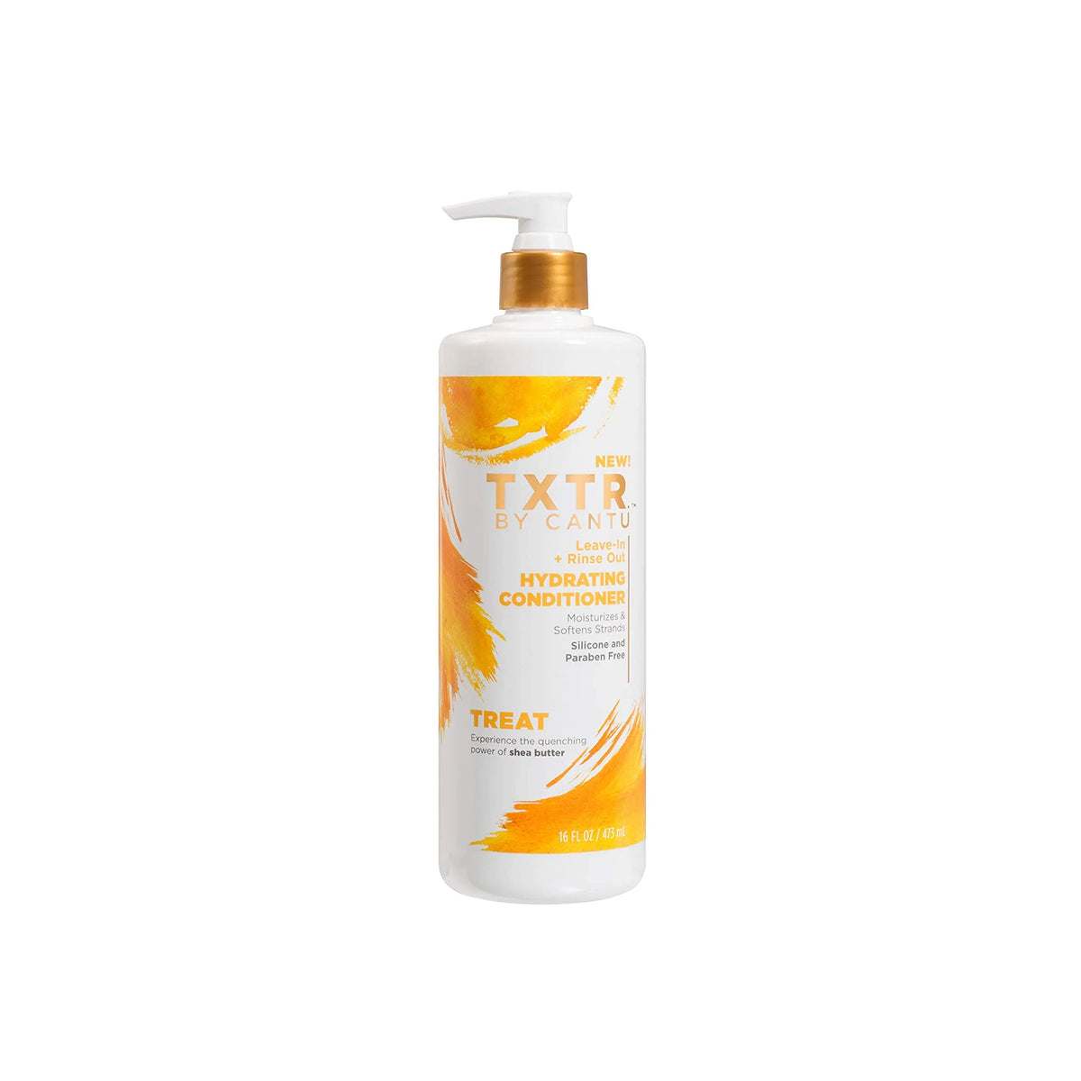 Cantu TXTR Leave-In + Rinse Out Hydrating Conditioner (473 ml). Moisturizing conditioner for curls.